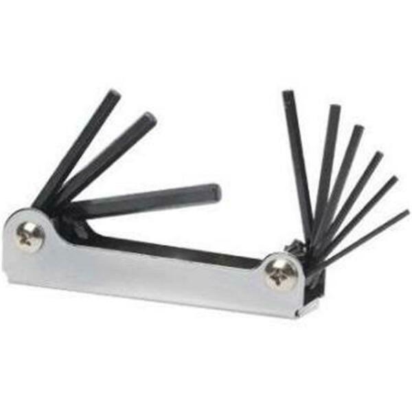 Hangzhou Great Star Industrial Master Mechanic Metric 7-in-1 Fold Up Hex Key Set, Small 228907